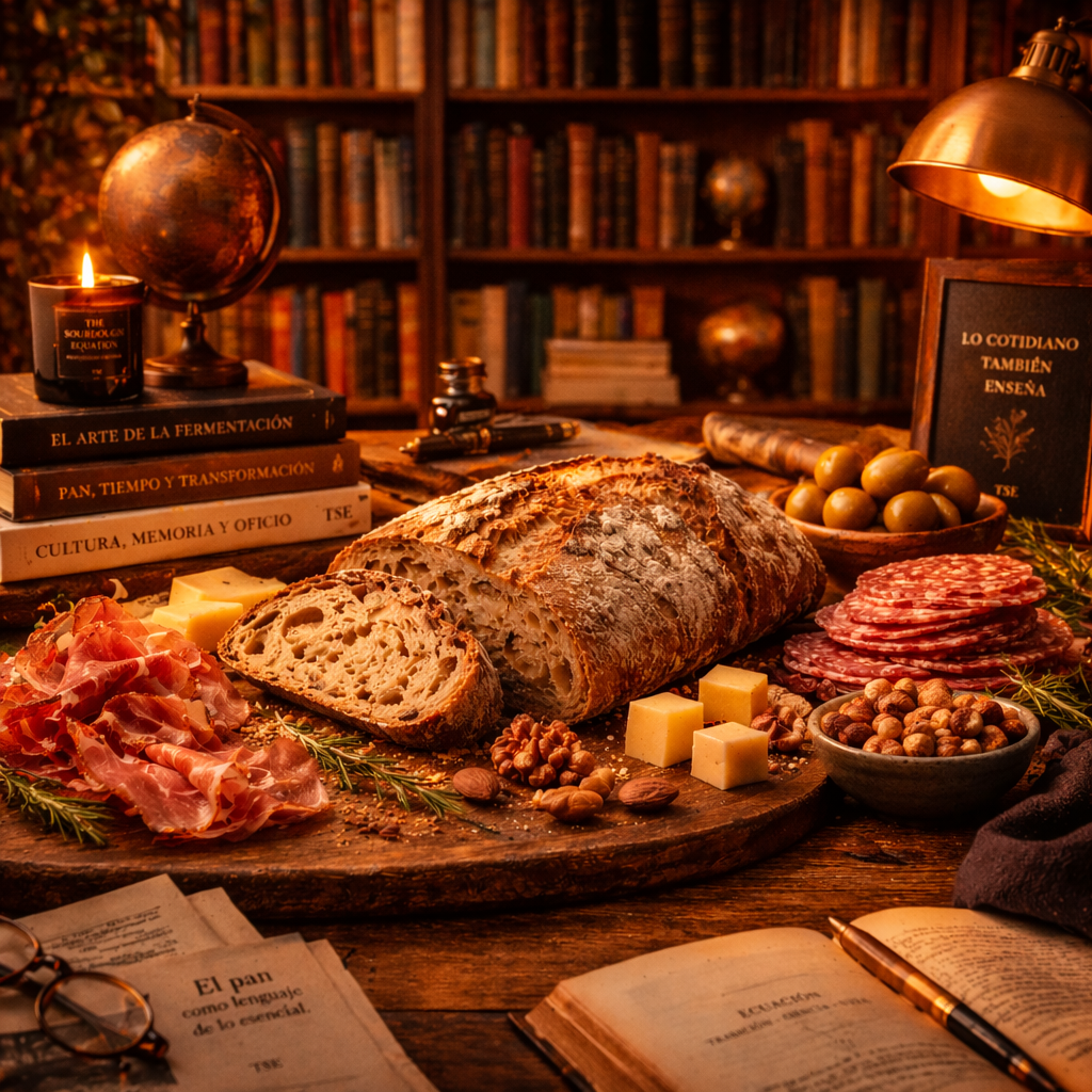 editorial, blog y pan de masa madre