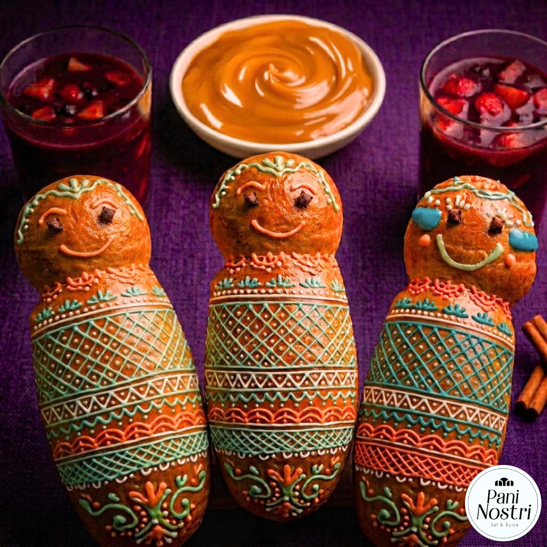 27 Guaguas Artesanales con Masa Madre Pani Nostri - Relleno de Manjar